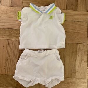 Jacadi Paris Baby Boy shirt and shorts